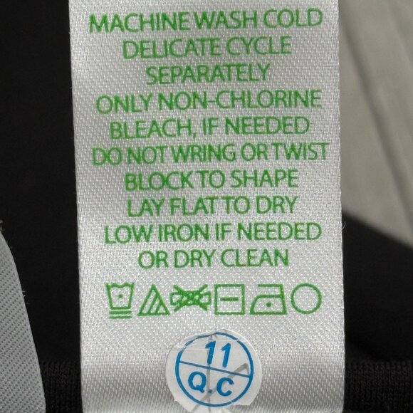 Lilly Pulitzer Womens Black Christabel Pants Ponte Crop Flare Stretch Size L NEW - Picture 9 of 9